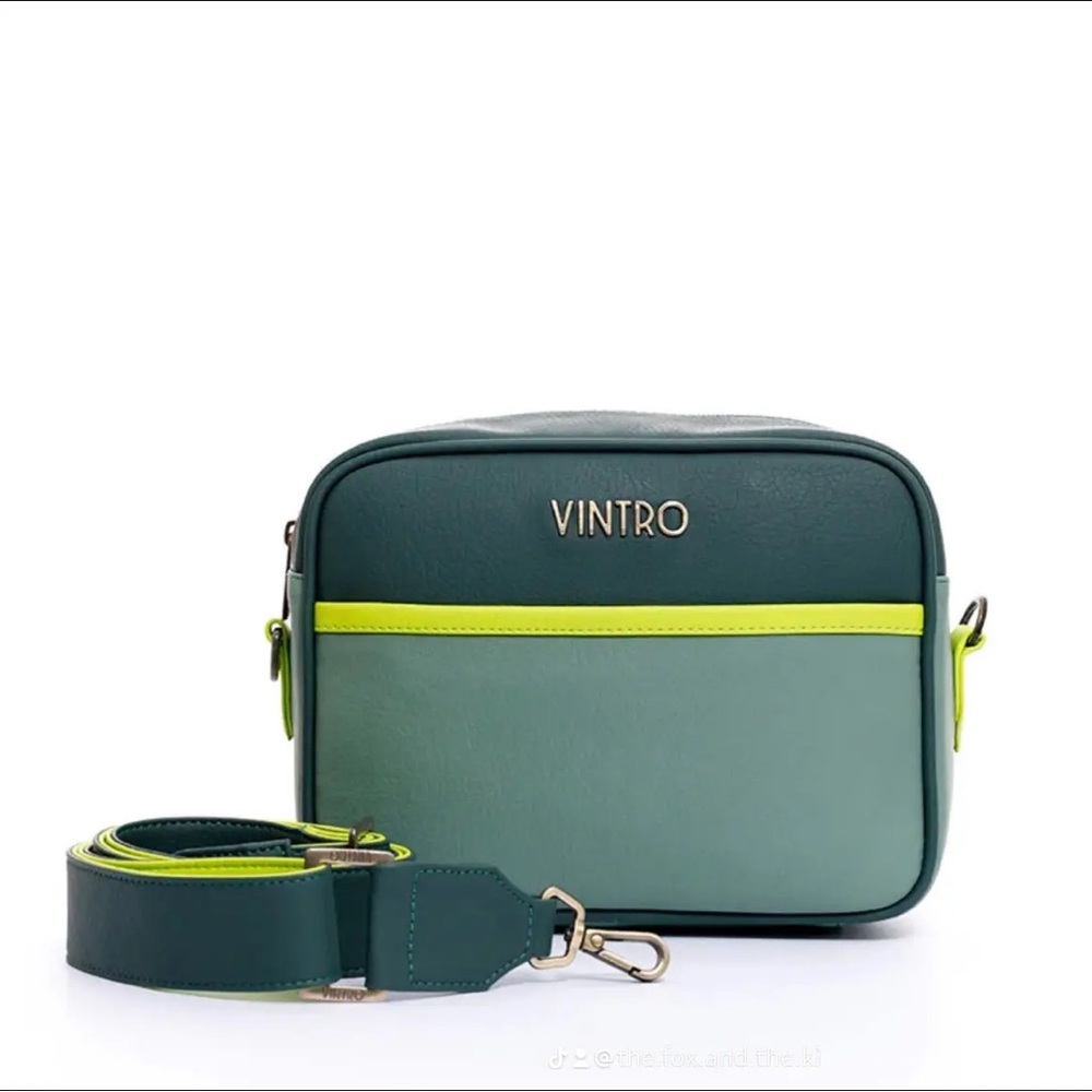 Crossbody bag Colombian green